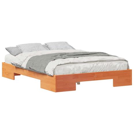 vidaXL Sängyn runko Ruskea 4FT Small Double