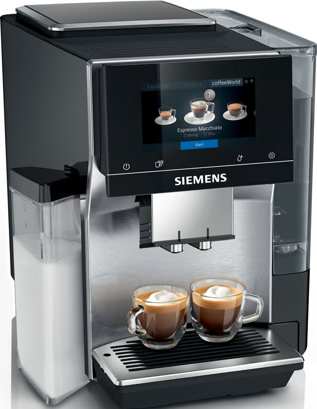 Siemens EQ700 Integral automaattinen kahvikone TQ717R03 (hopea)