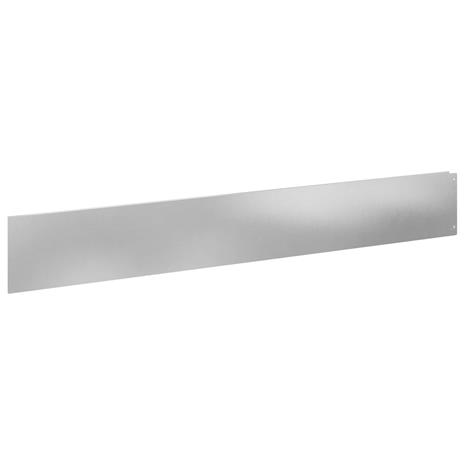vidaXL Nurmireunus 10 pcs 100 x 15 cm Teräs Hopea
