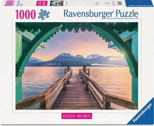 Ravensburger Footbridge at Lac d'Annecy (1000)