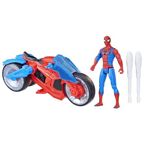 Spider-Man Web Blast Cycle incl 10 CM Fig