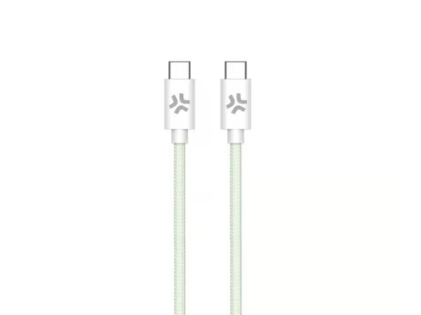 Celly USBCUSBCCOTT - USB-C to USB-C Cotton Braided Cable [POWER DELIVERY]