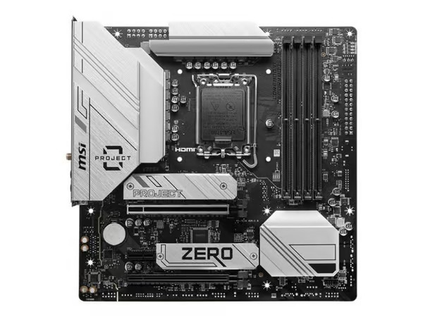 MSI B760M Ptoject Zero Intel B760 LGA 1700 micro ATX