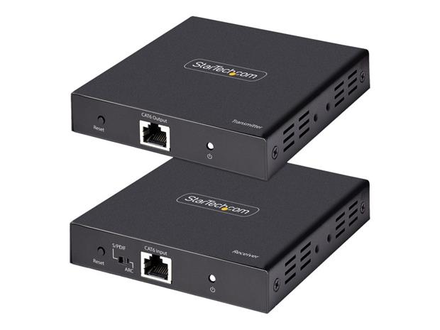 StarTech.com 4K70IC-EXTEND-HDMI AV extender AV transmitter & receiver Black