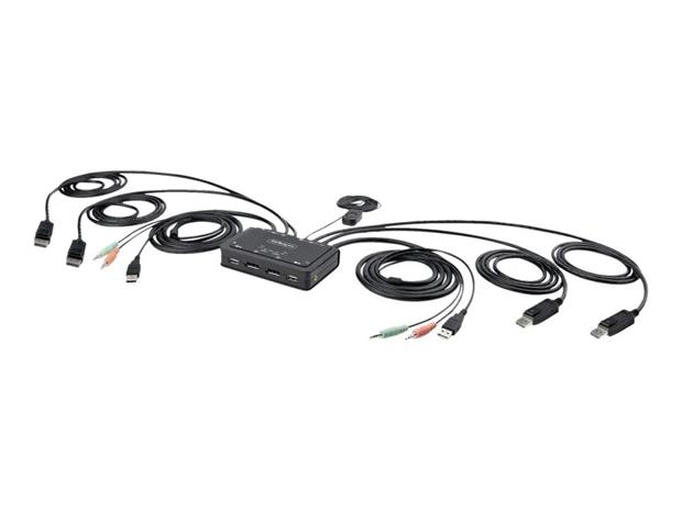 StarTech.com C2-DD46-UA2-CBL-KVM, kytkin