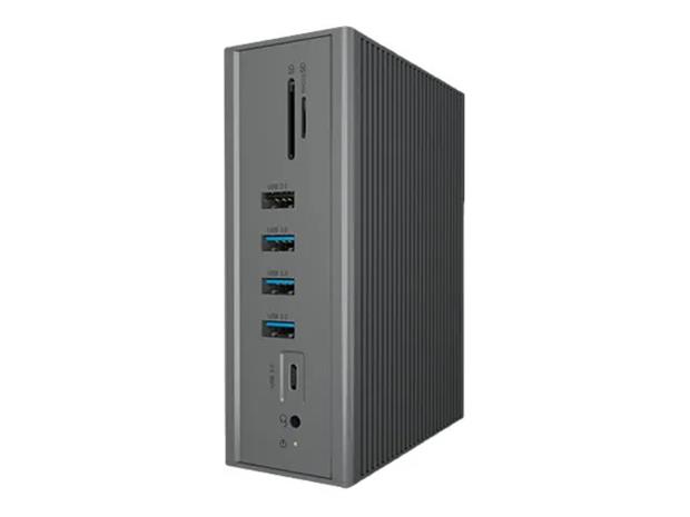 ICY BOX IB-DK2262AC Wired USB 3.2 Gen 1 (3.1 Gen 1) Type-C Anthracite