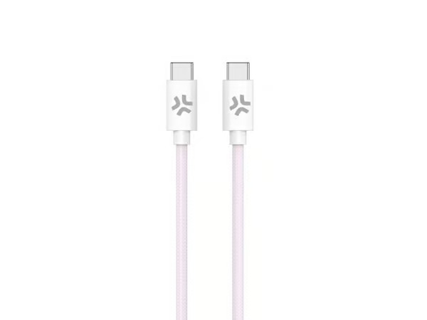 Celly USBCUSBCCOTT - USB-C to USB-C Cotton Braided Cable [POWER DELIVERY]