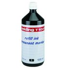 Edding T1000 muste tussien täyttöön, musta, 1000ml