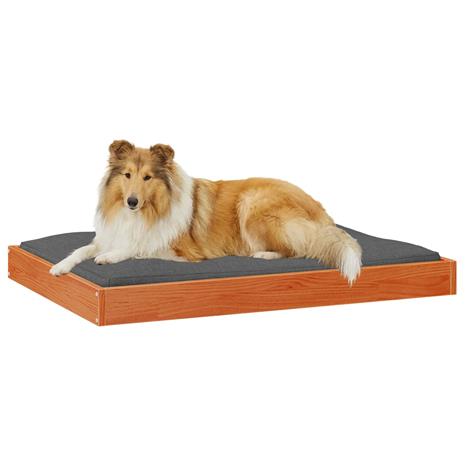 vidaXL Koiran Peti Vaha ruskea 101,5 x 74 x 9 cm Massiivinen mänty