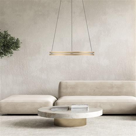 PURE E-Loop -LED-riippuvalaisin, CCT, kulta