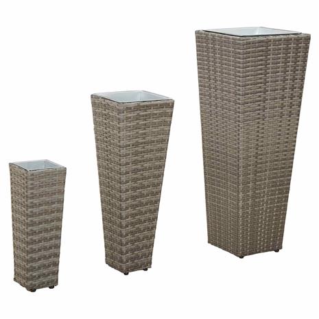 vidaXL Ulkosetti 3 pcs Metalli – kuva 2/2