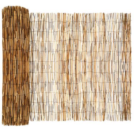 vidaXL Puutarha-aita Hiilineutraali 400 x 100 cm Ruoko