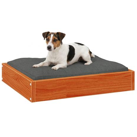 vidaXL Koiran Peti Vaha ruskea 51,5 x 44 x 9 cm Massiivinen mänty