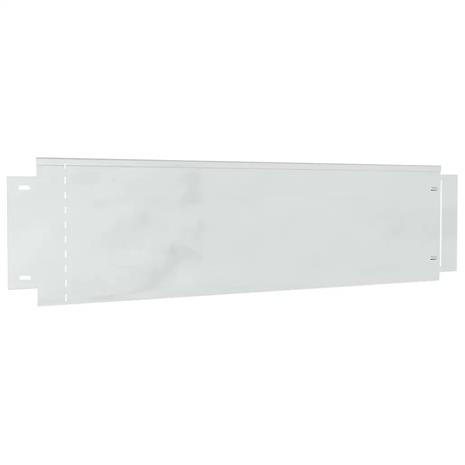 vidaXL Nurmireunukset 10 kpl 25x100 cm Joustava Galvanoitu Teräs