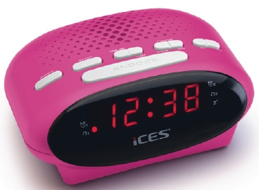 Lenco ICR-210 pinkki kelloradio