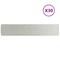 vidaXL Nurmikon reunalistat 30 kpl 20x103 cm ruostumatonta terästä – kuva 3
