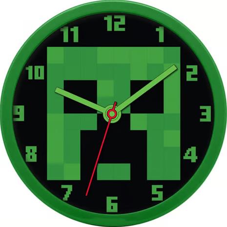 Minecraft Creeper, seinäkello
