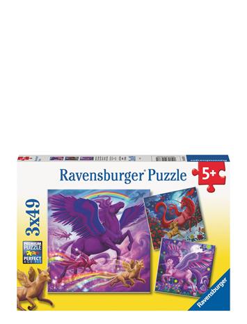 Ravensburger Palapelit Mythical Majesty 3x49 – kuva 8/8