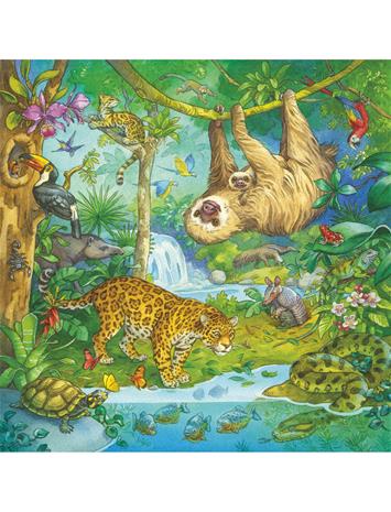 Ravensburger In The Jungle 3x49p