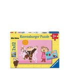 Ravensburger Alfons Aberg 2X12P Toys Puzzles And Games Puzzles Classic Puzzles Yellow Ravensburger
