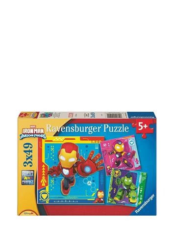 Ravensburger Iron Man & His Awesome Friends, 3x 49pc