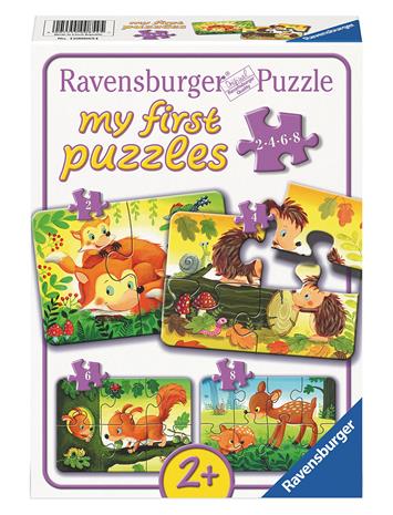Ravensburger Forest Animal Fun 2/4/6/8p