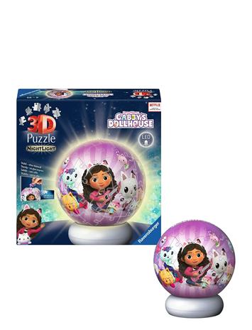 Ravensburger Gabbyn Nukketalo 3D-palapeli Yövalo 72
