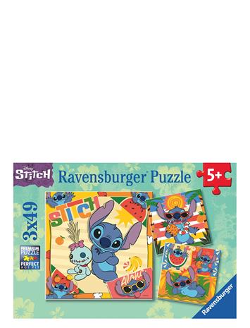 Ravensburger Lilo & Stitch Palapelit 3x49 Palaa