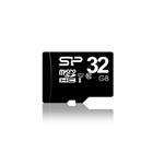 Silicon Power SP032GBSTH010V10SP, 32 GB, MicroSDHC, Luokka 10, UHS-I, 40 MB/s, Class 1