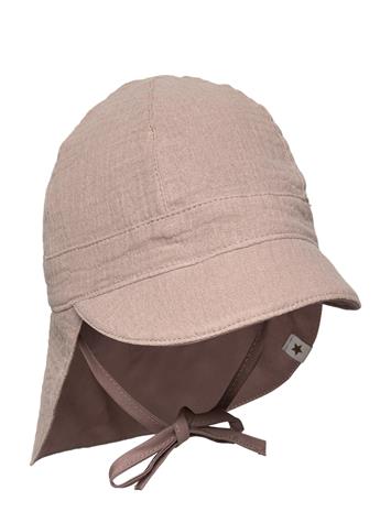 Huttelihut Summer Hat Muslin - Blue - 12/24M