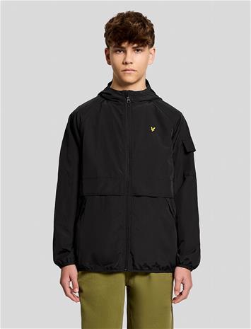 Lyle & Scott Hooded Windbreaker Jacket - Navy - 152-158