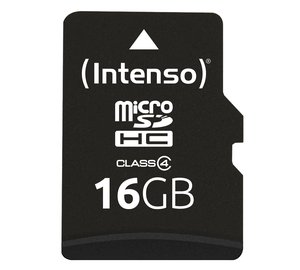 Intenso Micro SD -kortti sovittimella - 16GB