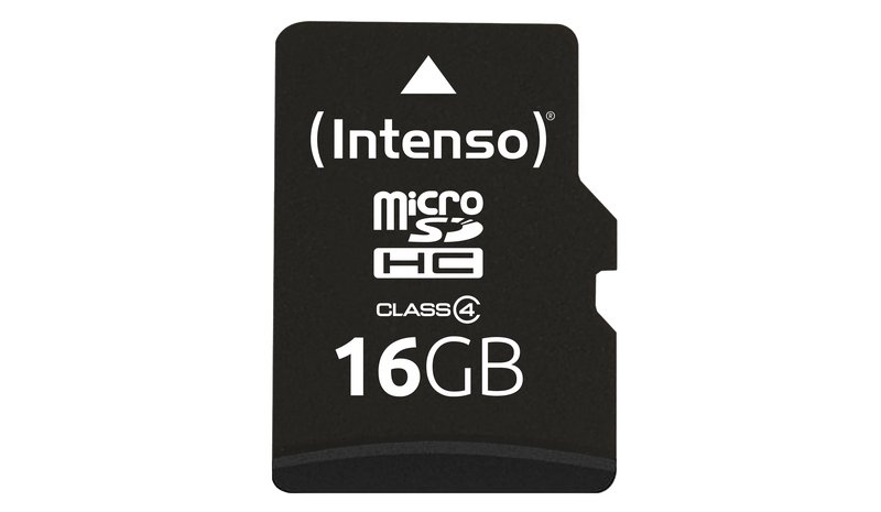 Intenso Micro SD -kortti sovittimella - 16GB