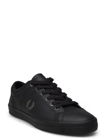 Fred Perry Baseline Leather Matalavartiset Sneakerit Tennarit White Fred Perry