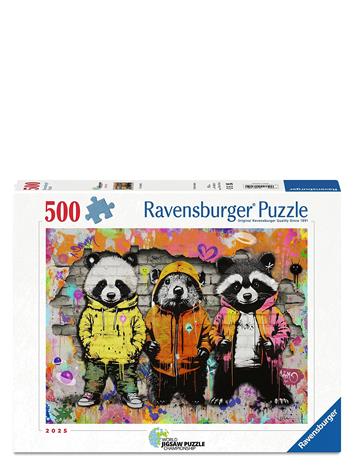 Animal Graffiti Palapeli 500 palaa Ravensburger
