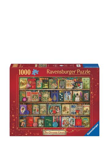 The Christmas Library Palapelit 1000 palaa, Ravensburger