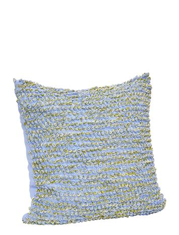 Hübsch Blend Cushion Light Blue - Blue - 50X50CM – kuva 2/4