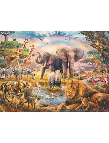 Wildlife Palapelit 100 palaa Ravensburger