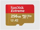 SANDISK â€“ Extreme microSDXC 256GB+SD 190MB/s