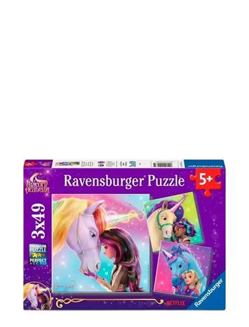 Ravensburger Unicorn Academy 3x49p palapeli – kuva 4/6