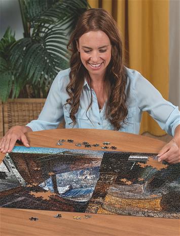 Lost Places, Alpenhaus Graffito Beelitzer Puzzle 1000 palaa, Ravensburger