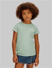 Calvin Klein Ck Left Chest Slim Fit Ss Tee - Green - 170