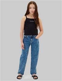 Calvin Klein Punto Strap Top - Black - 170