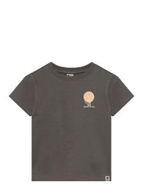 Daily 7 T-Shirt Structure Print - Grey - 116
