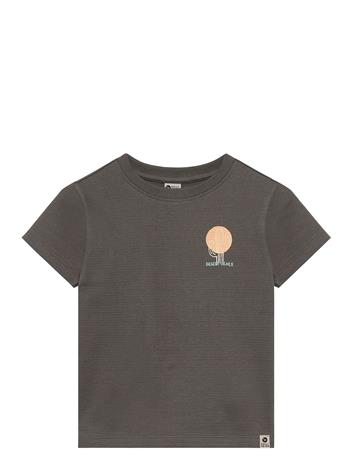 Daily 7 T-Shirt Structure Print - Grey - 116