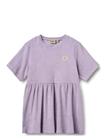 Wheat Dress S/S Astrid - Purple - 152