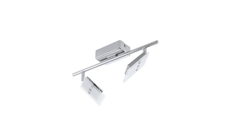 EGLO ERVAS SPOT 2X3.3W 2X340LM KROMI – kuva 1/3