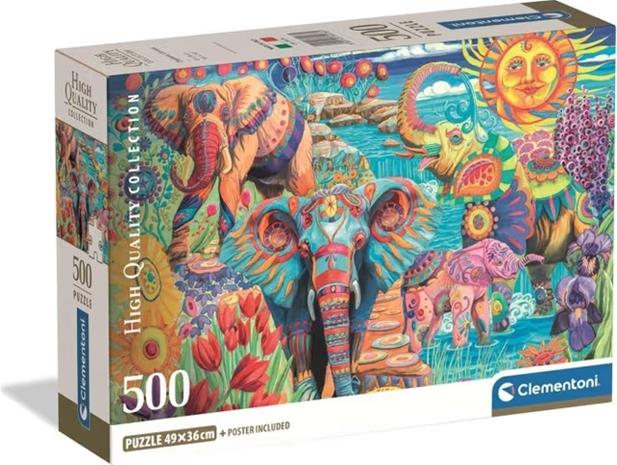 Clementoni Elephants Carnival (500)