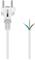 Pro Safety plug cord for assembly 1.5 m white – kuva 3