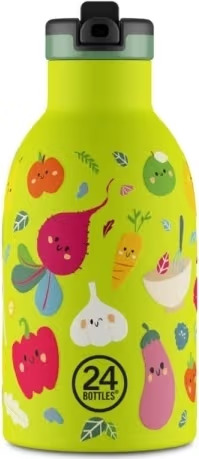 24Bottles - Clima - Veggie Friends - Lime - 330 ml – kuva 3/3
